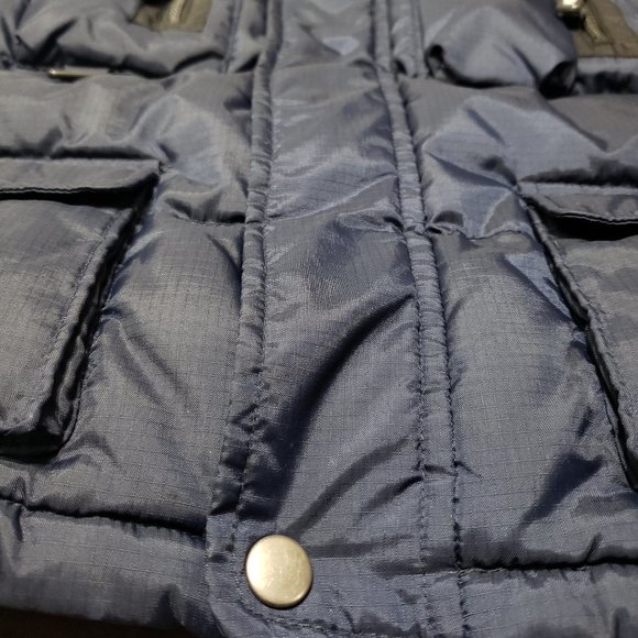 CCM Puffer Jacket Hockey Winter Snow Insulated Blue Colour Zip Up 18 Month Size - Picture 4 of 13